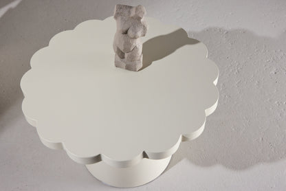 Krull Sofabord Ø70×45 cm – Beige