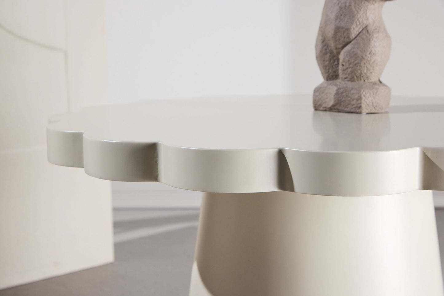 Krull Sofabord Ø70×45 cm – Beige