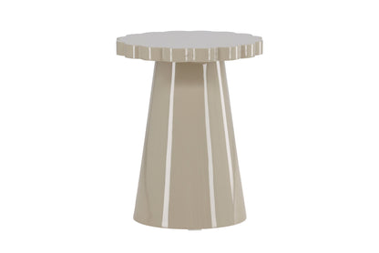 Krull Sidebord Ø45×55 cm – Blank Beige