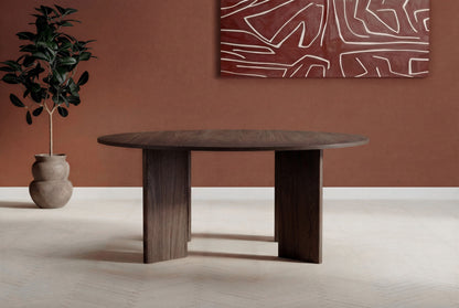 Graos Rundt Spisebord – Mocca