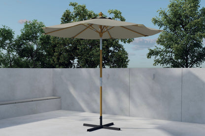 Cerox parasol 270 cm – Beige