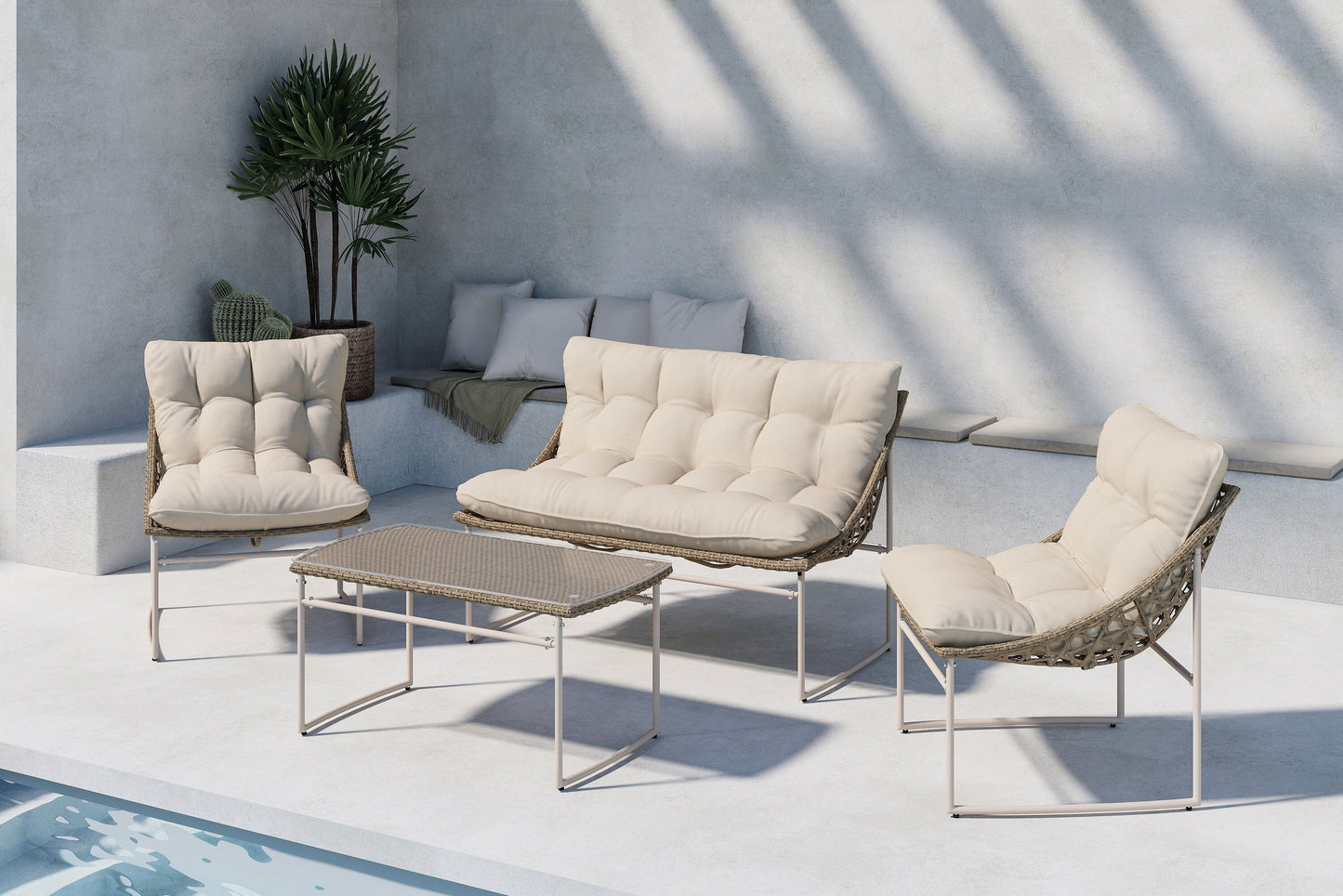 Tina sofasæt – Beige