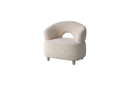 Moglas Loungestol – Natur & Hvid
