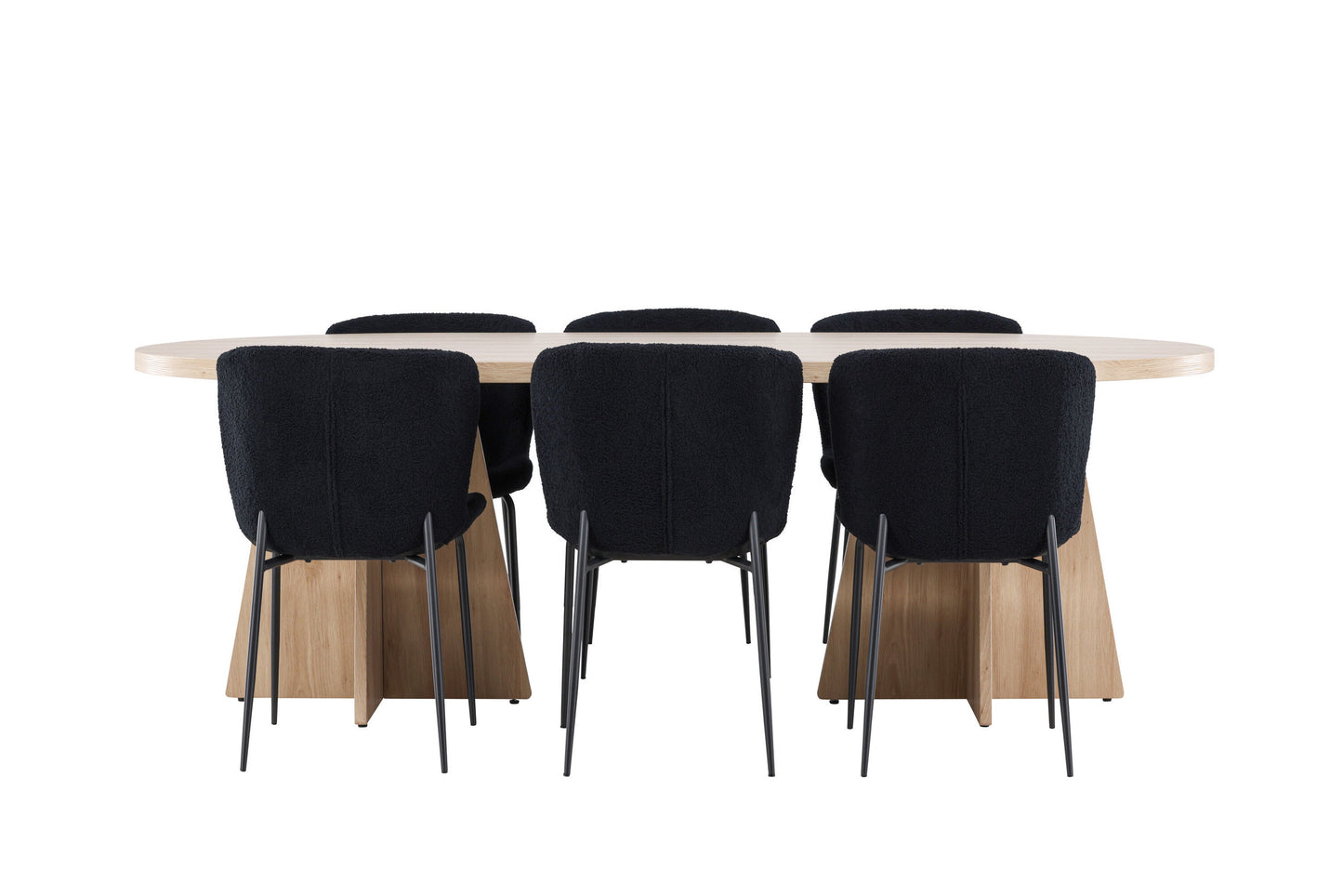 Bootcut Dining Table with Modesto Dining Chair
