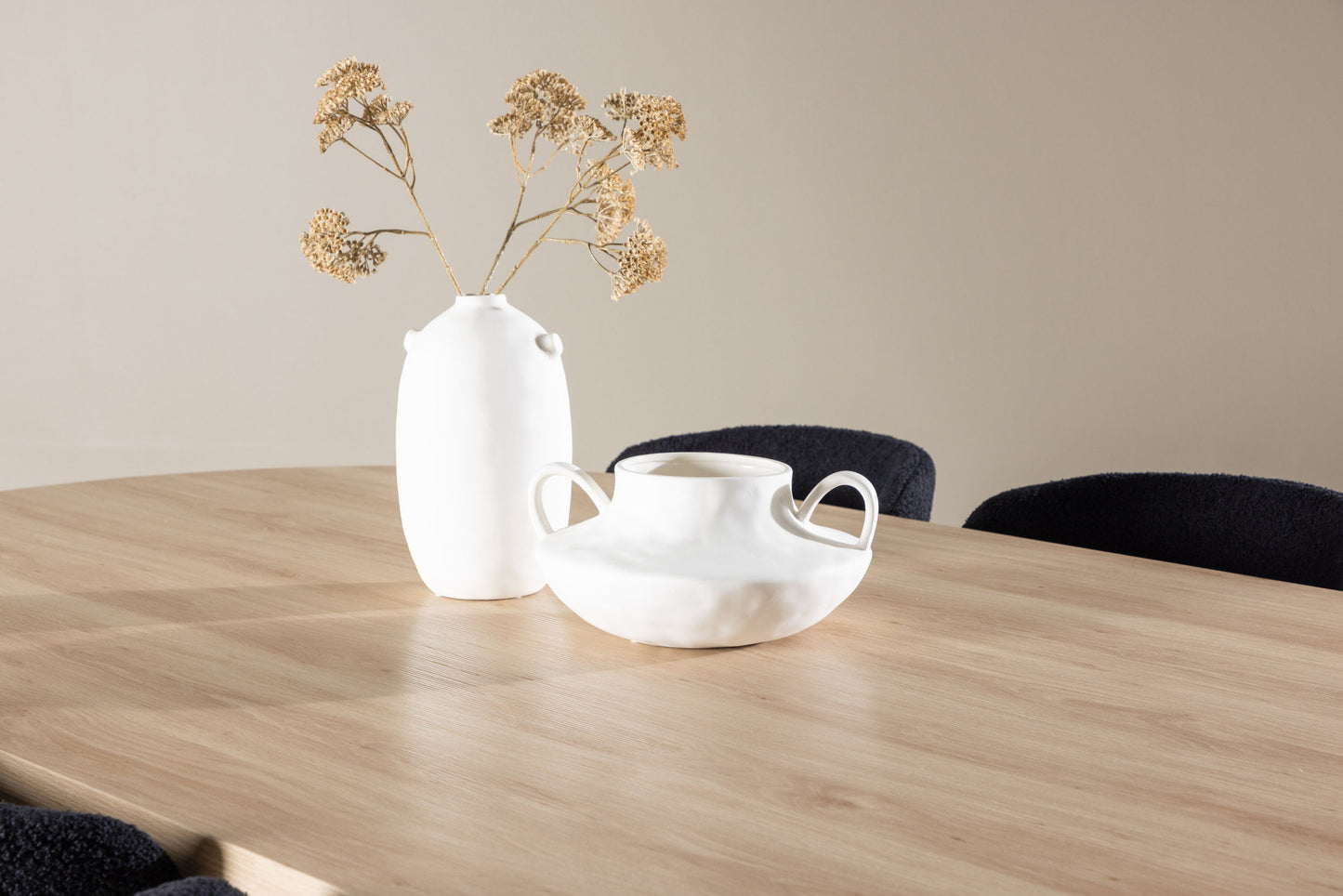 Bootcut Dining Table with Modesto Dining Chair