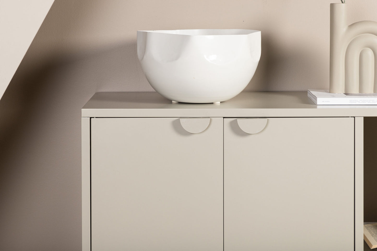 Piring opbevaringsskab – Beige