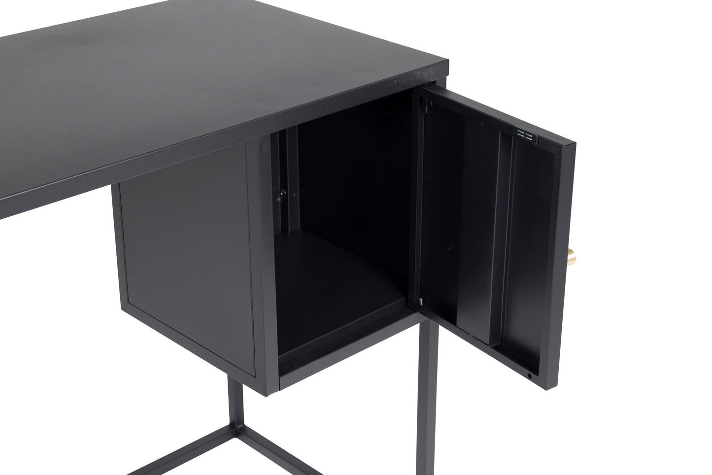 Bakal skrivebord – Sort