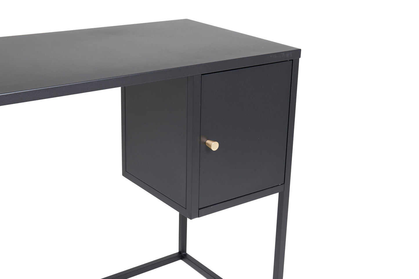 Bakal skrivebord – Sort