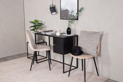 Bakal skrivebord – Sort