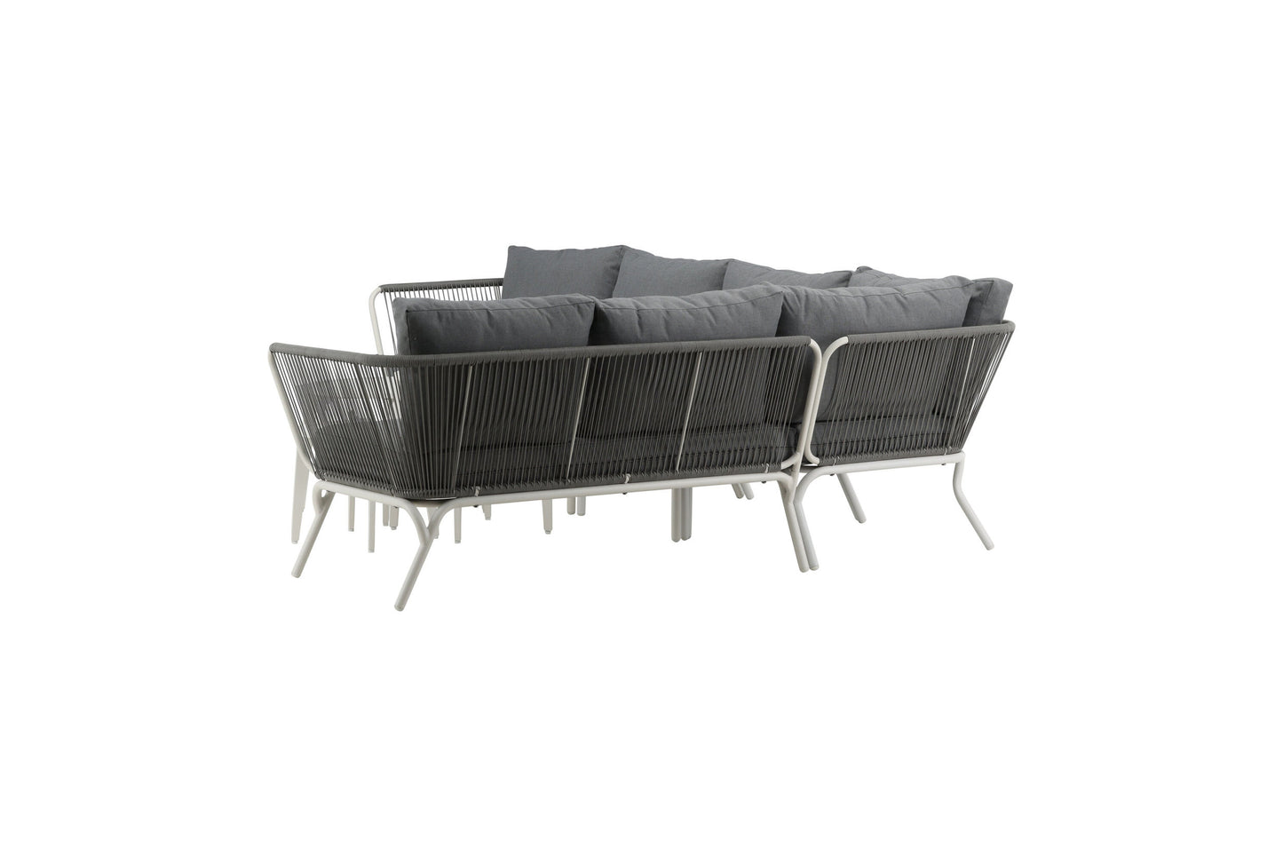 Roxo hjørnesofa – Hvid/Grå