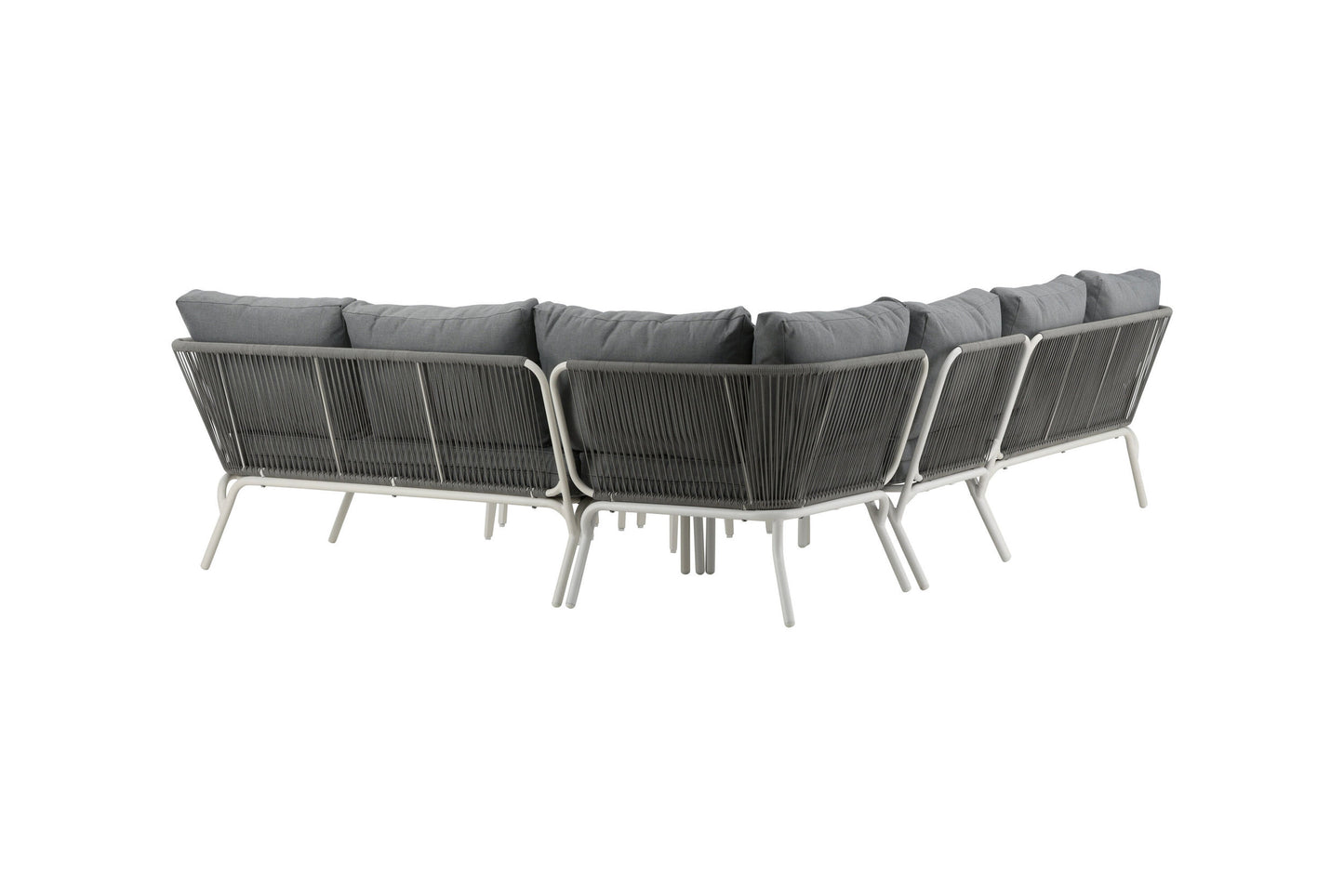 Roxo hjørnesofa – Hvid/Grå