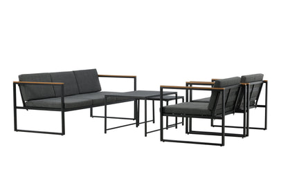 Dakar sofasæt – Sort/Grå