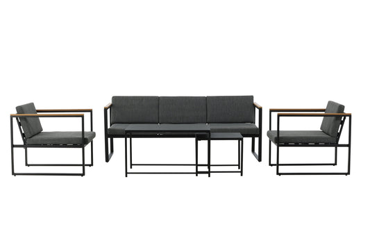 Dakar sofasæt – Sort/Grå