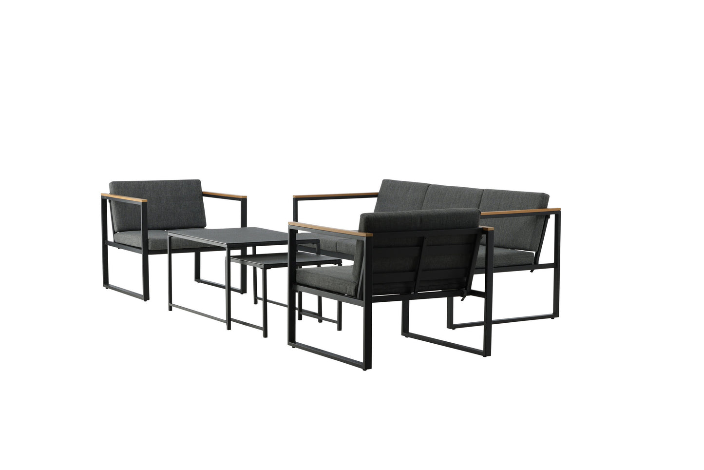 Dakar sofasæt – Sort/Grå