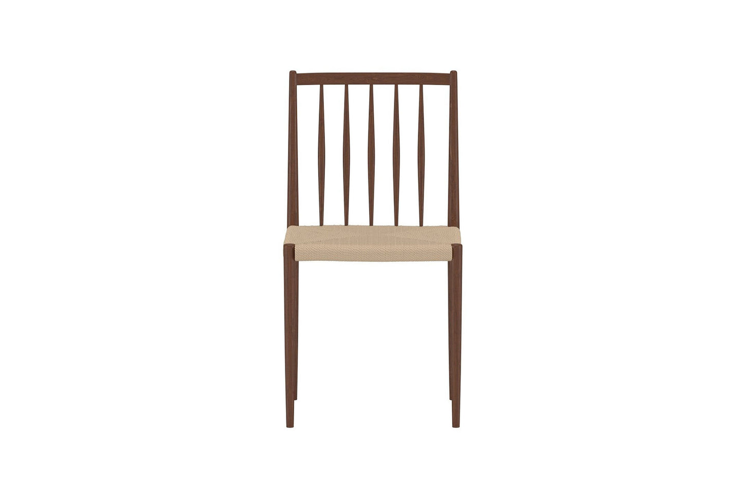 Enes Spisebordsstole (2 stk.) – Mocca & Beige Flet