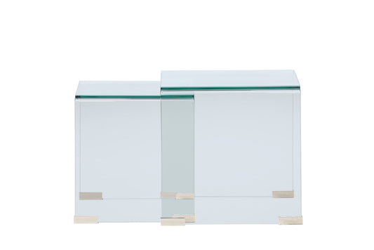 Telemark sidebord sæt (2 stk.) – Glas