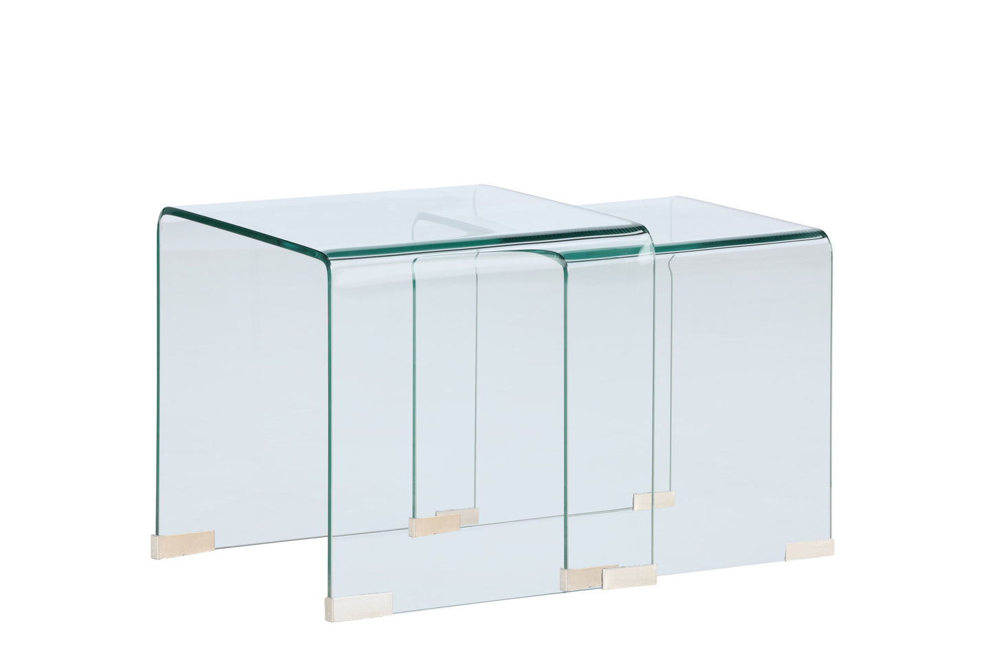 Telemark sidebord sæt (2 stk.) – Glas