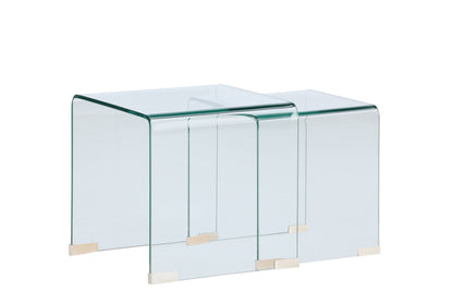 Telemark sidebord sæt (2 stk.) – Glas
