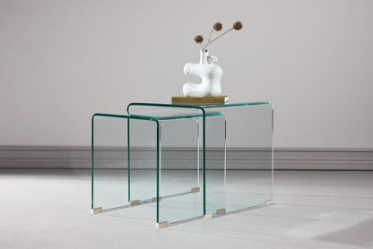 Telemark sidebord sæt (2 stk.) – Glas