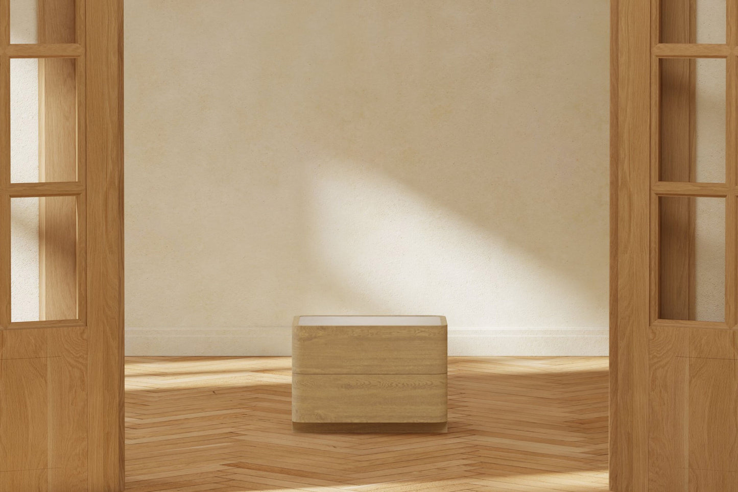 Noble Kommode 40×50×36 cm – Natur