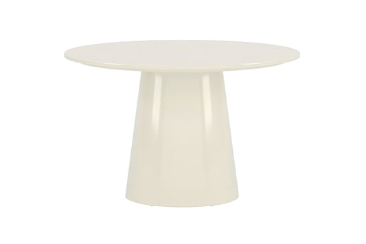 Lanzo Rundt Spisebord Ø120 cm – Beige