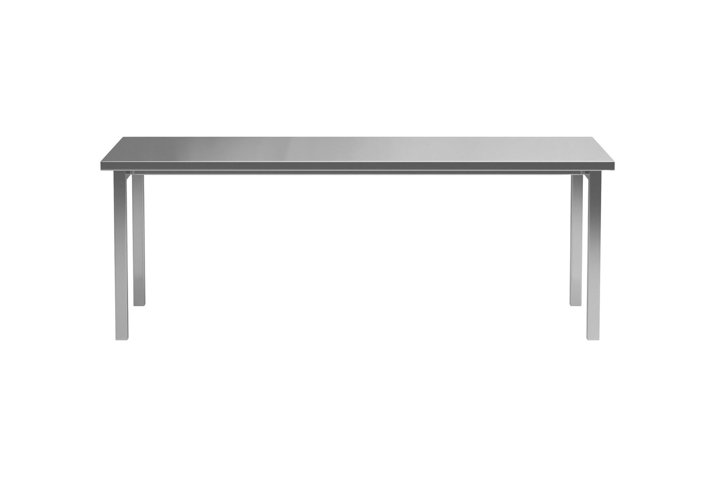 Cilo Spisebord 210×95 cm – Sølv