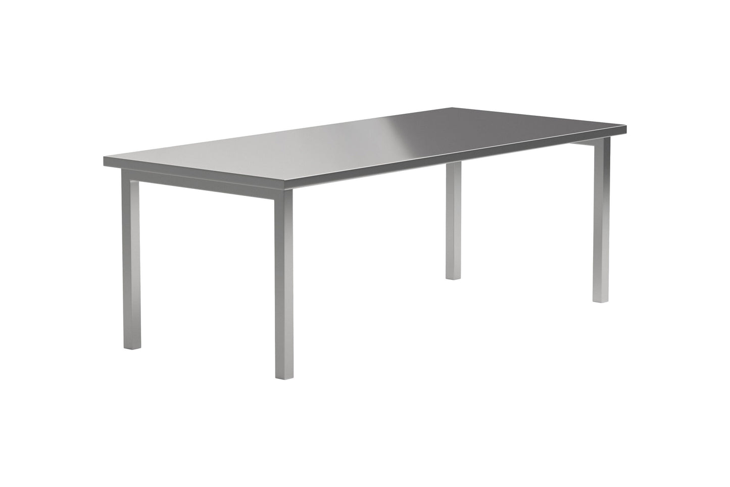 Cilo Spisebord 210×95 cm – Sølv