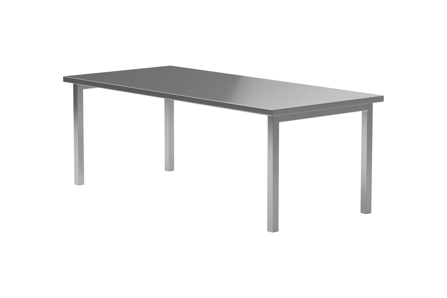 Cilo Spisebord 210×95 cm – Sølv