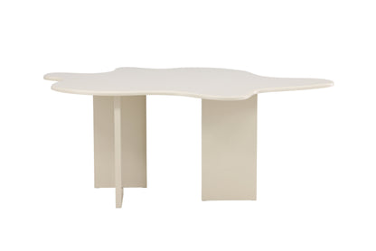 Flower spisebord 190x123x76 cm – Beige