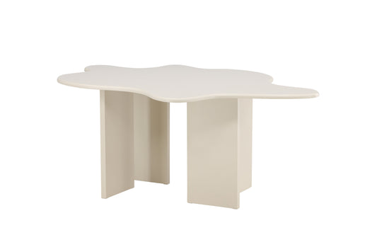 Flower spisebord 190x123x76 cm – Beige