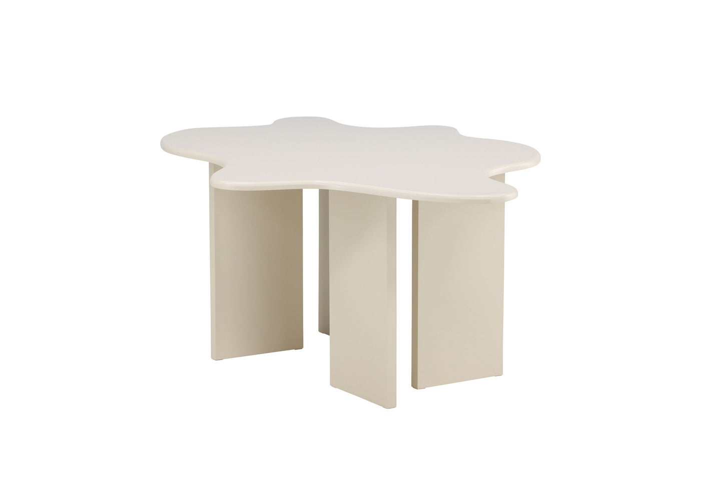 Flower spisebord 190x123x76 cm – Beige