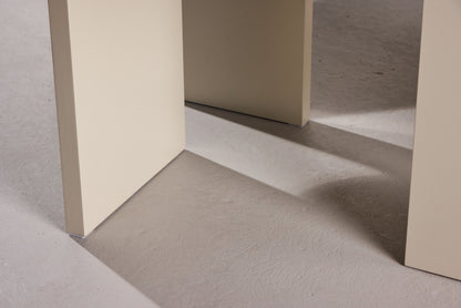 Flower spisebord 190x123x76 cm – Beige