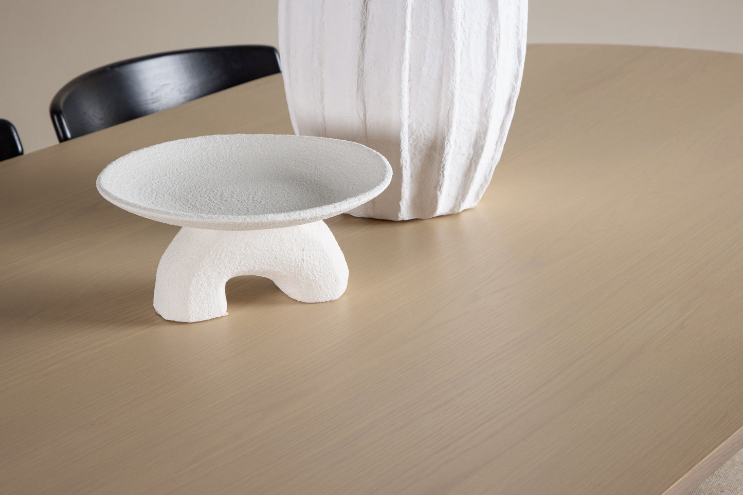 Tyresö Spisesæt 100×220 cm – Whitewash / Ven Spisebordsstole