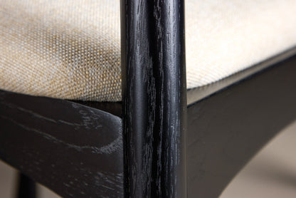 Tyresö Spisesæt 100×220 cm – Sort / Ven Spisebordsstole