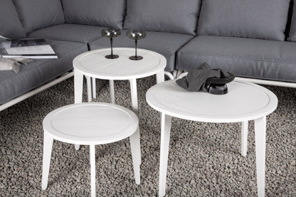 Roxo hjørnesofa – Hvid/Grå