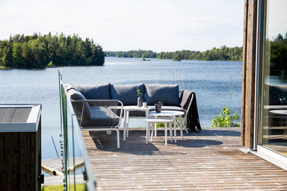 Roxo hjørnesofa – Hvid/Grå