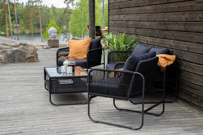 Utah loungesæt – Sort