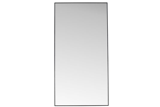 Dalton spejl 100×193 cm – Sort