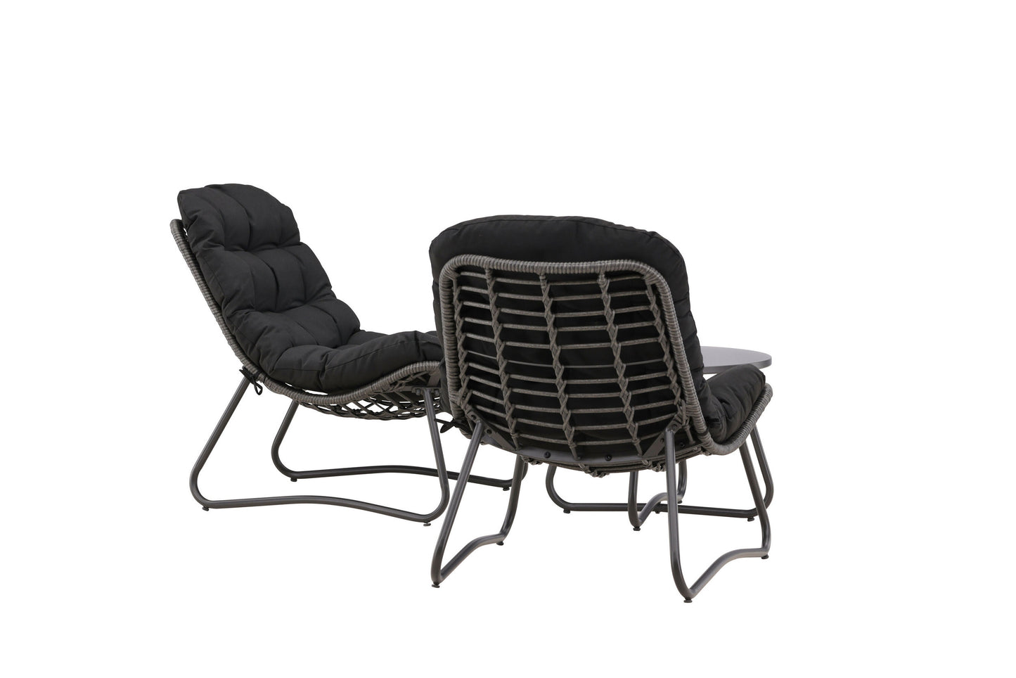 Cala loungesæt – Grå/Sort