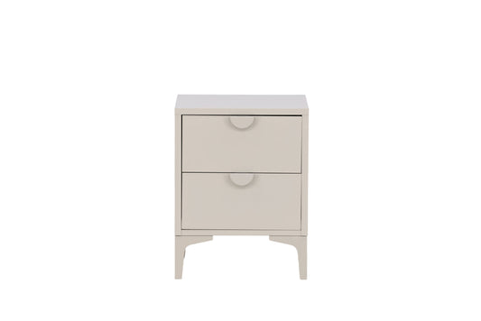 Piring sidebord med 2 skuffer – Beige
