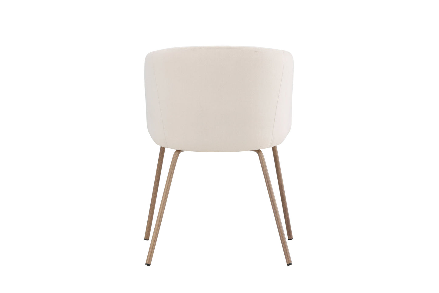 Berit spisebordsstol – Valnød/Cream