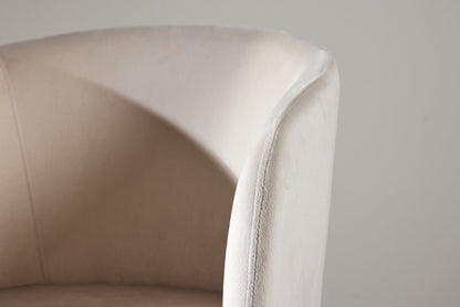 Berit spisebordsstol – Valnød/Cream