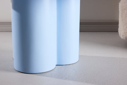 Olivia sofabord Ø80×45 cm – Baby Blue