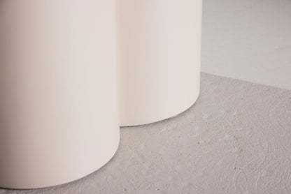 Olivia sofabord Ø80×45 cm – Beige