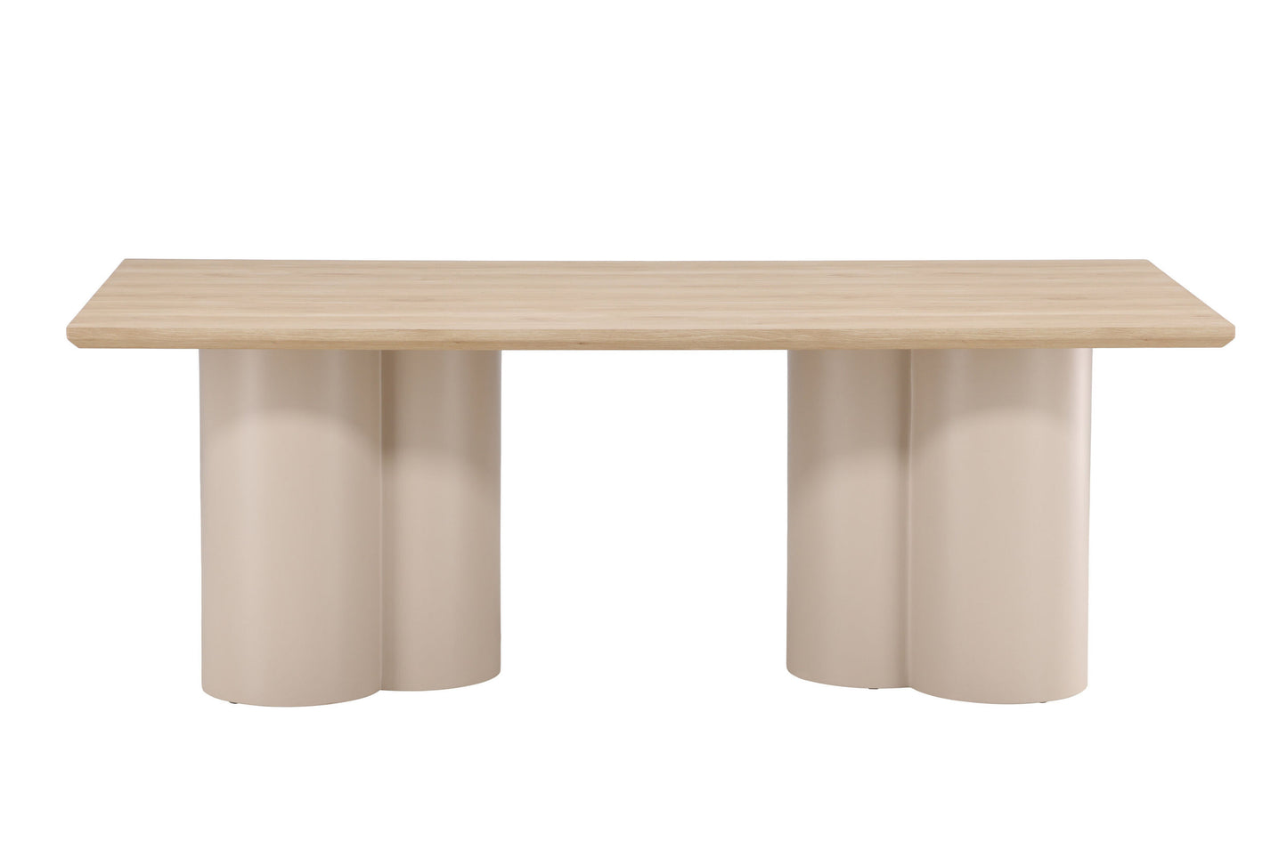 Olivia spisebord 100×210 cm – Beige