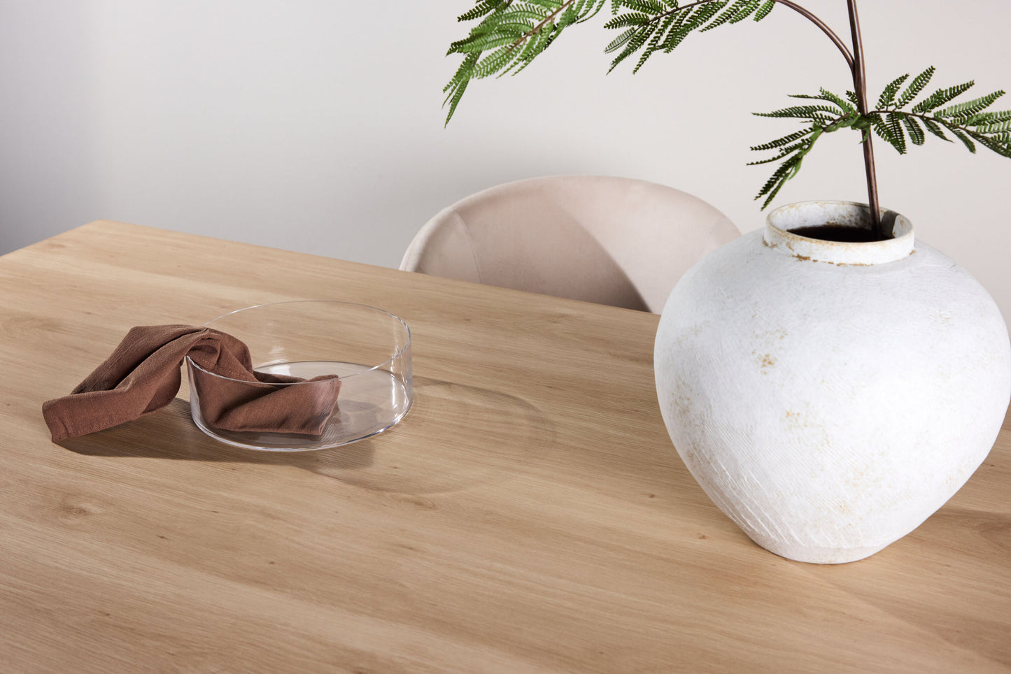Olivia spisebord 100×210 cm – Beige