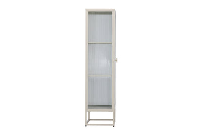 Garis højt opbevaringsskab – Beige