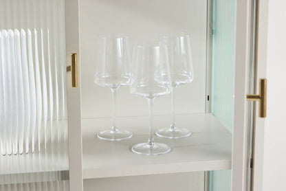 Garis højt opbevaringsskab – Beige