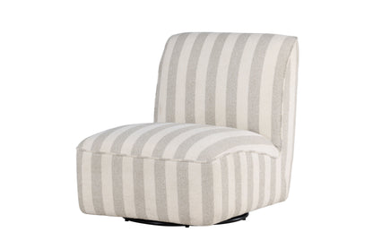 My loungestol – Hvid/Beige