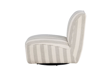 My loungestol – Hvid/Beige